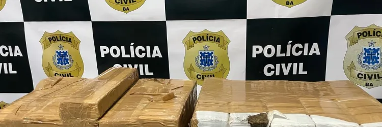 Operação da Polícia Civil apreende 31 quilos de maconha em Guanambi