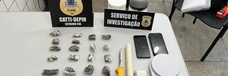 Diligências estão sendo realizadas para identificar o proprietário dos entorpecentes