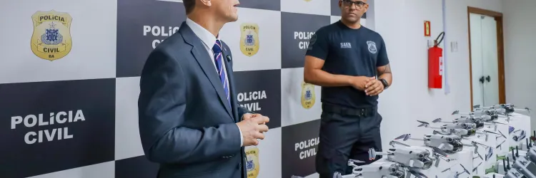 Operações da Polícia Civil serão reforçadas com utilização de drones