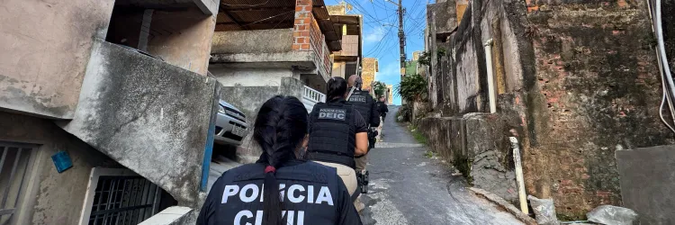 Desde o início das ações a Polícia Civil já prendeu 13 acusados de diversos crimes contra o patrimônio