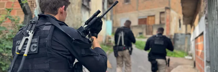 Um dos alvos da Operação Hereditas teve o mandado de prisão cumprido e foi flagranteado com um quilo de cocaína