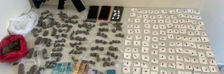 O tesoureiro da quadrilha e um foragido da Justiça de Alagoas condenado por homicídio também foram presos