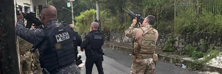 Integrantes de um grupo responsável por incêndios de veículos e ataques violentos no bairro do Lobato são alvos da ação