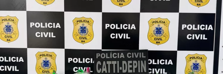 Imagens do material apreendido 