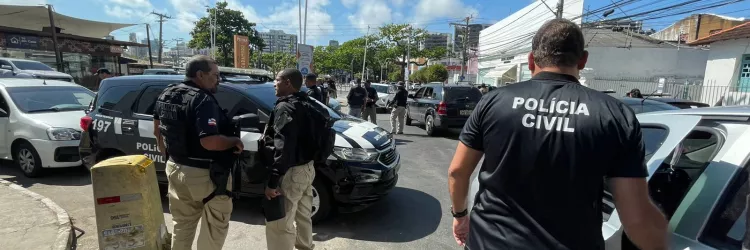 fogo na Praia de Piatã