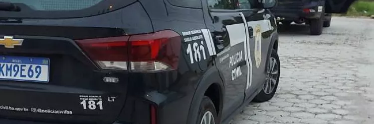 Polícia Civil prende acusado de homicídio em Alcobaça