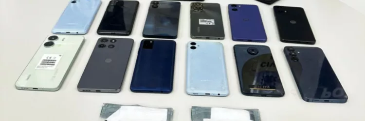 Suspeito é preso com 14 celulares sem comprovação de origem no centro de Salvador