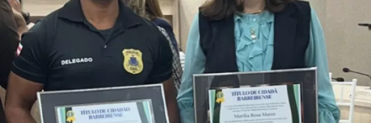 Servidores da Polícia Civil recebem título de cidadania em Barreiras
