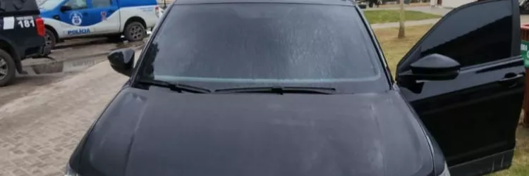 Veículo usado em homicídio é apreendido e suspeito é preso em Porto Seguro