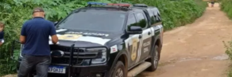 Deligência no local do crime