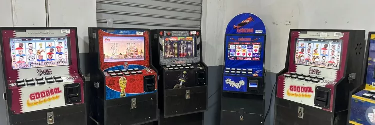 Polícia Civil apreende 14 máquinas caça-níqueis em operação em Feira de Santana