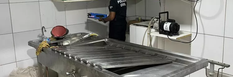 Fiscalização da Polícia Civil identifica irregularidades em funerárias no município de Lauro de Freitas