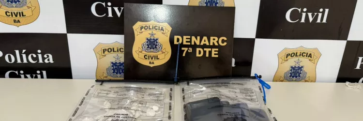 Operação Narke 5 prende um homem e uma mulher pelo crime de tráfico de drogas em Juazeiro