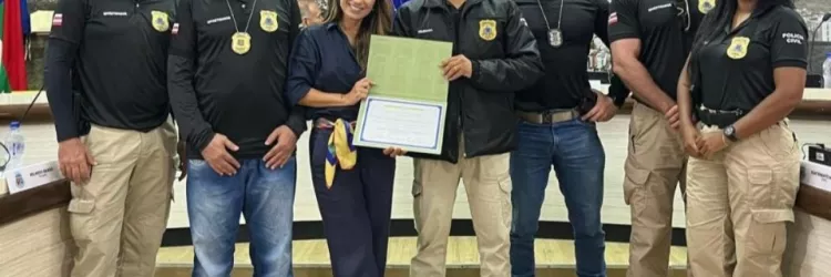 Câmara de Vereadores de Vitória da Conquista homenageia Polícia Civil com Moções de Aplauso