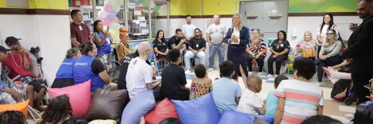 Servidores da Polícia Civil realizam ação solidária com grupo de apoio a crianças com câncer