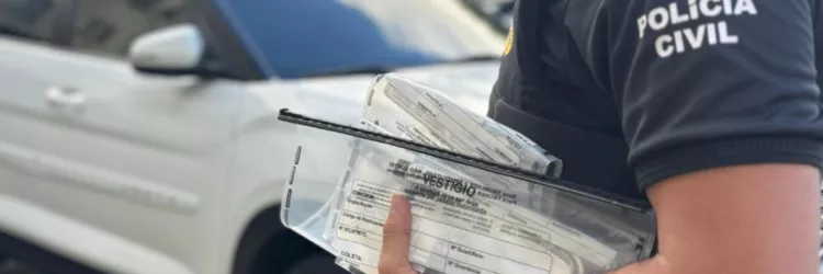 Veículo clonado é apreendido e suspeito é preso em flagrante na Barra