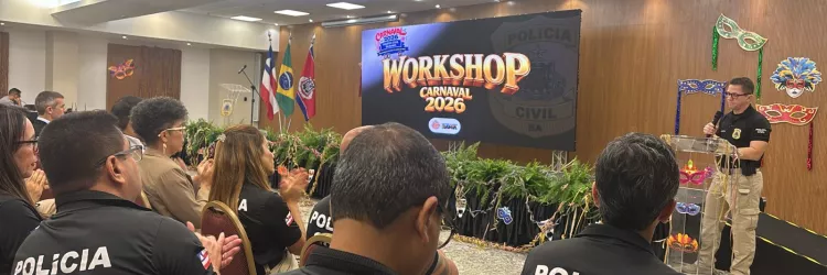 Workshop prepara servidores para atuação integrada no Carnaval 2026