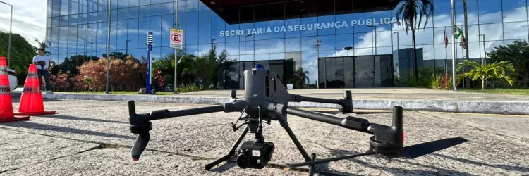 SSP entrega Super-Drones para reforçar o combate ao crime organizado no estado