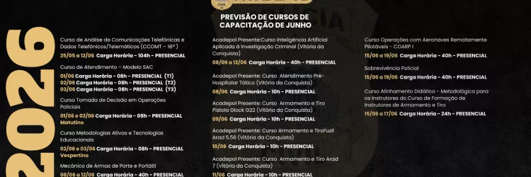 Divulgação / Ascom-PCBA