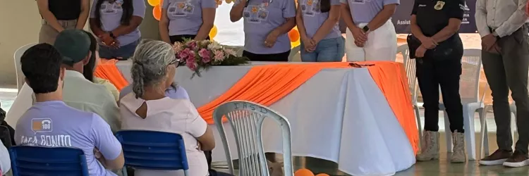 Polícia Civil participa de mobilização do Maio Laranja em Santa Maria da Vitória