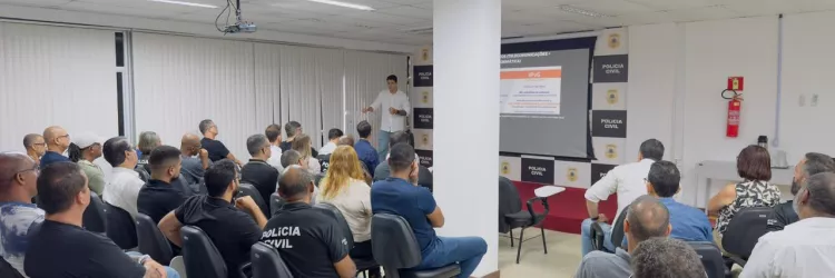 Polícia Civil promove ciclo de oficinas para servidores do DHPP.