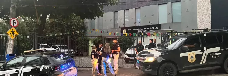 Policiais em diligência