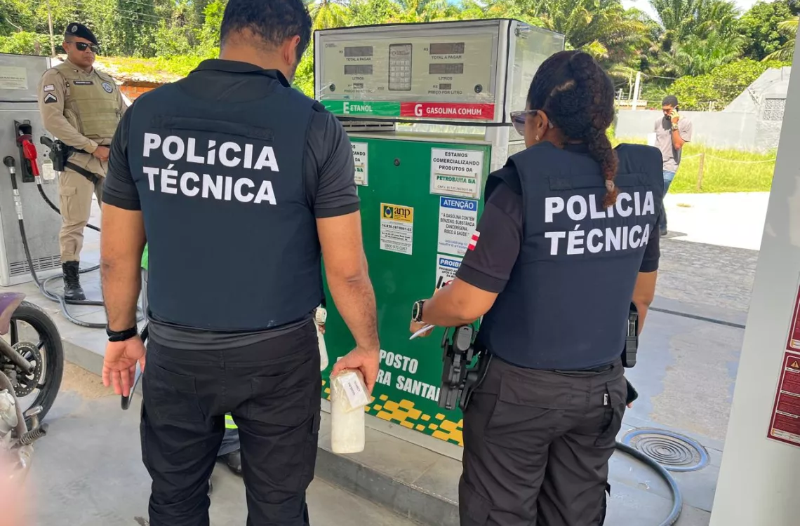 Polícia Científica participa da Operação Combustível Legal em três municípios baianos