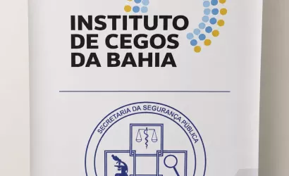 Polícia Técnica emite nova Carteira de Identidade Nacional durante ação no Instituto de Cegos da Bahia 