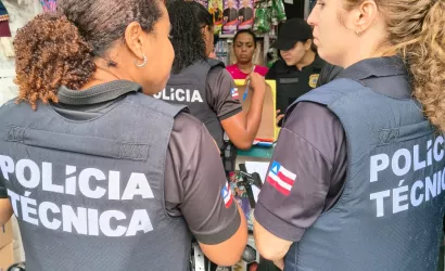 Fiscalização e perícia integradas para mais segurança no período junino.