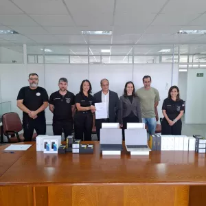 Polícia Técnica recebe equipamentos doados pela Receita Federal 