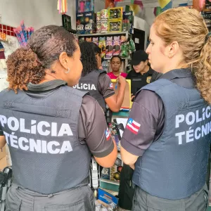 Fiscalização e perícia integradas para mais segurança no período junino.