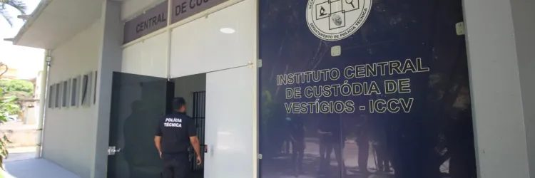 Polícia Técnica Inaugura Central Provisória de Custódia de Vestígios
