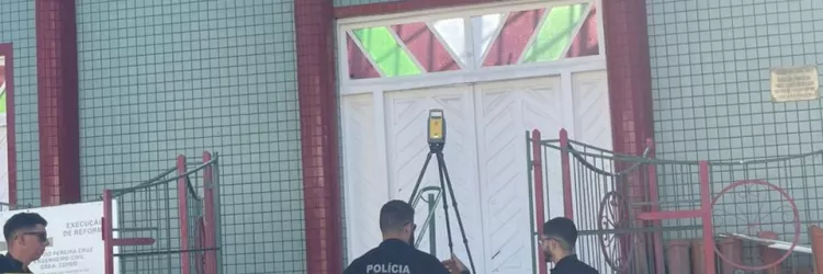 Scanner 3D é utilizado em perícia de Igreja no interior do Estado