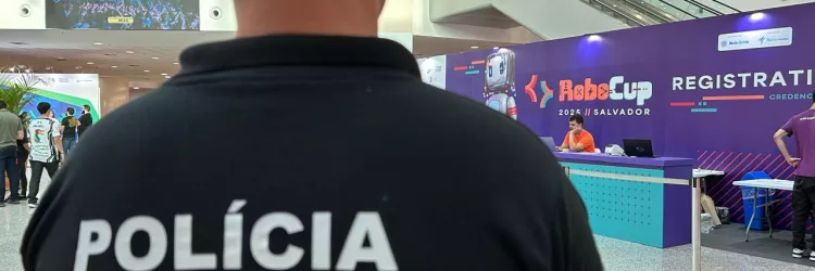 Polícia Técnica disponibiliza Unidade Móvel durante evento ROBOCUP 2025