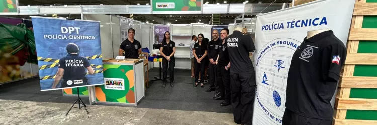 Polícia Técnica inicia hoje participação na FENAGRO 
