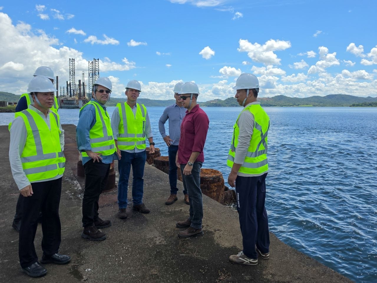 Visita técnica a canteiro de obras em São Roque do Paraguaçu