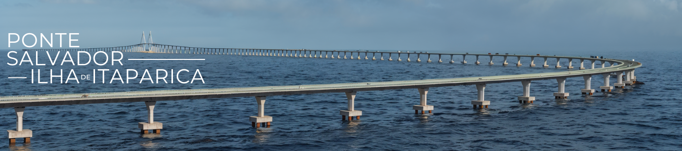 Projeção da Ponte Salvador-Itaparica