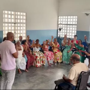 Imagem de uma oitiva em comunidades tradicionais