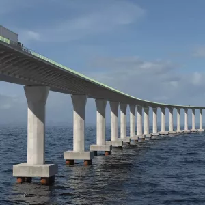 Projeção da Ponte Salvador–Itaparica