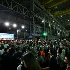 Evento de anúncio de novos investimentos federais na Bahia