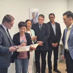 Encontro com Cônsul-Geral da China na SVPOnte 