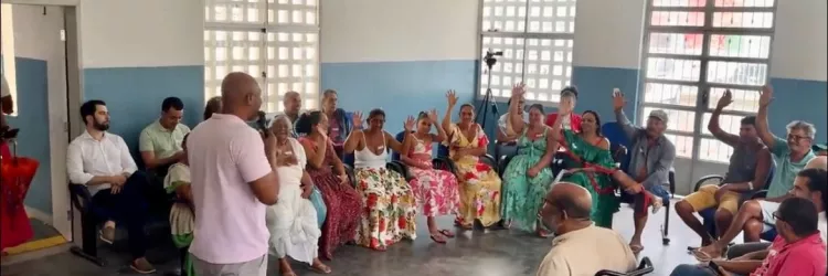 Imagem de uma oitiva em comunidades tradicionais