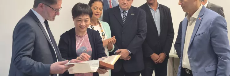 Encontro com Cônsul-Geral da China na SVPOnte 