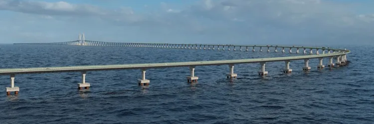 Prévia da Ponte Salvador-Itaparica