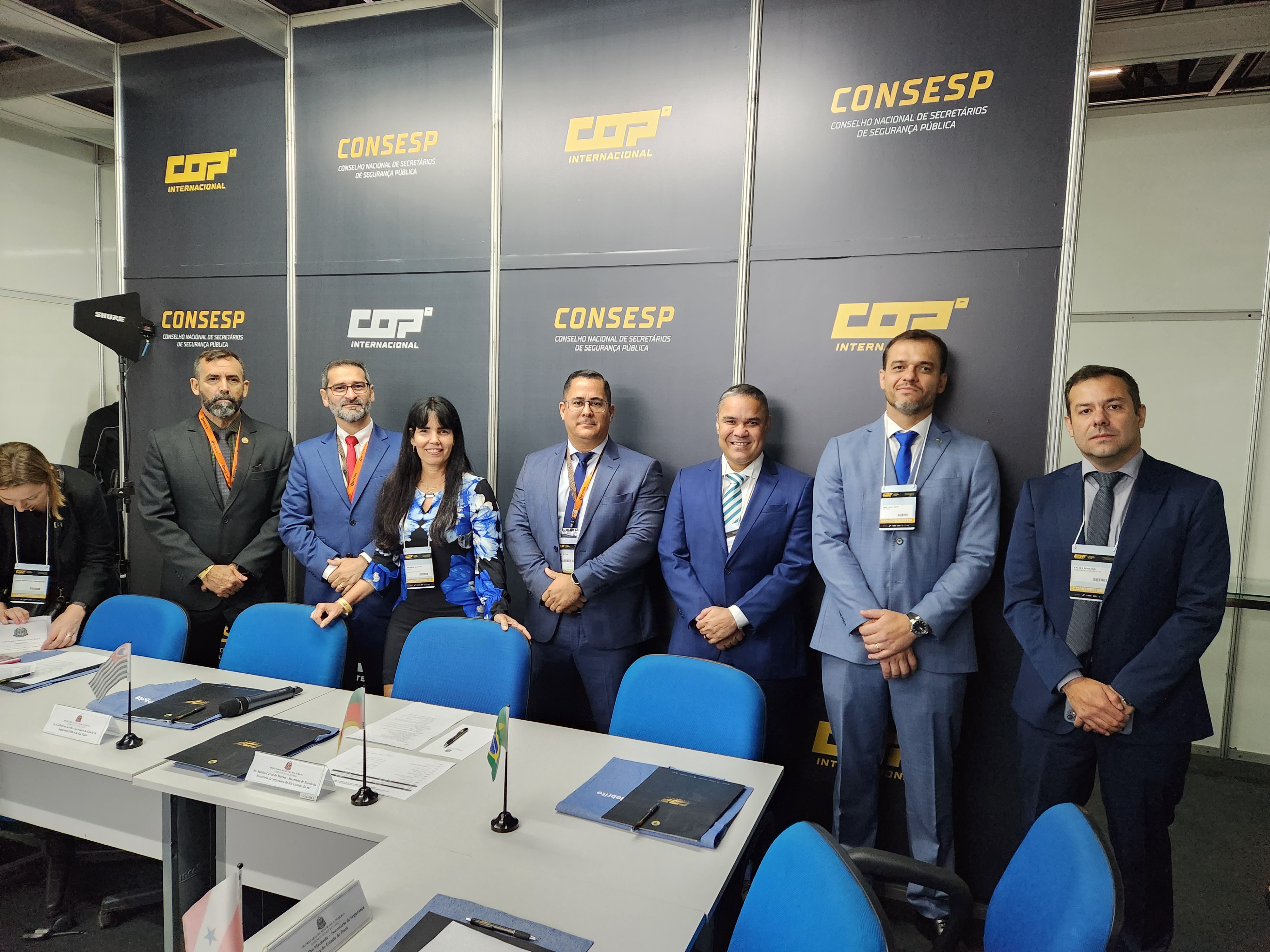 Prodeb participa do COP Internacional e de reunião do Consesp