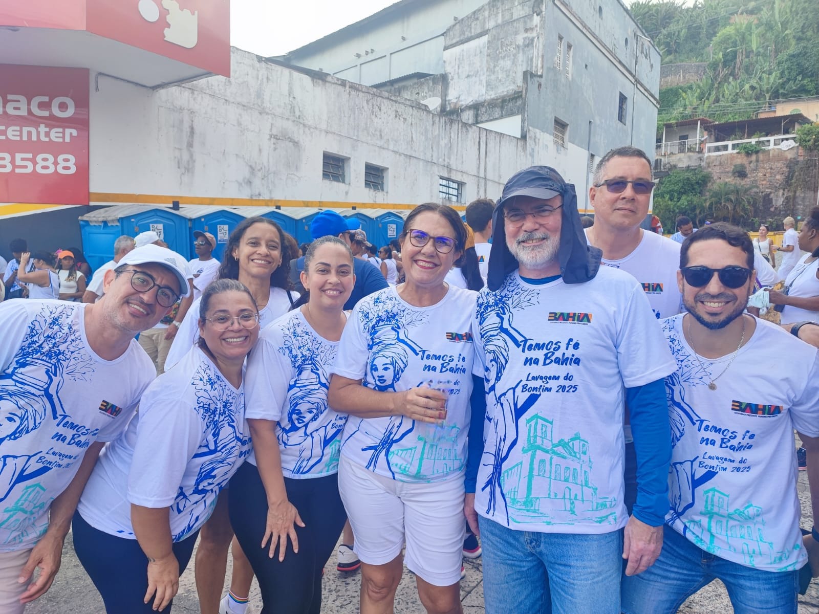 A TI da Bahia tem fé e foi a pé ??