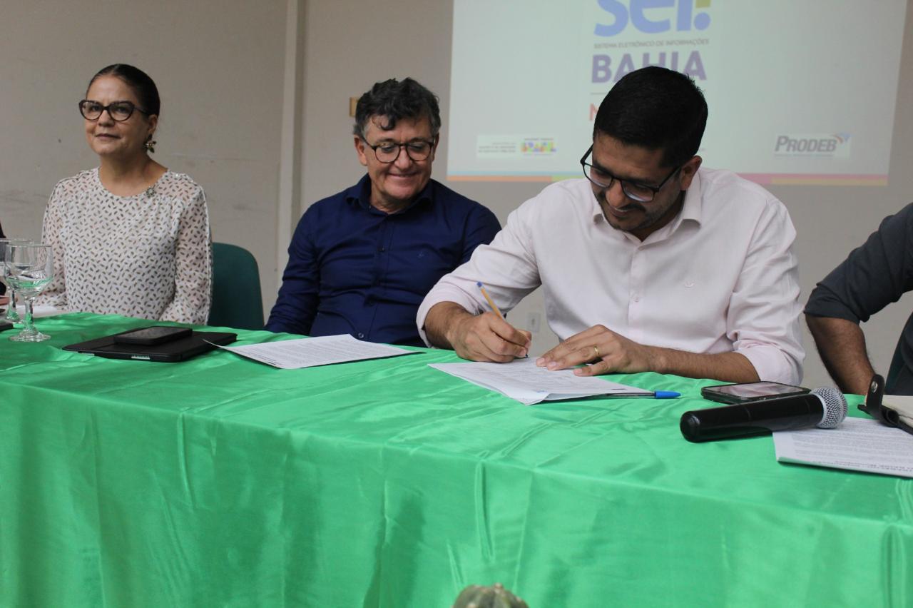 Irecê dá largada para a tramitação eletrônica com apoio do governo baiano