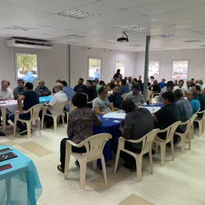 Coral, bingo e descontração marcam as comemorações do Dia dos Pais da Prodeb