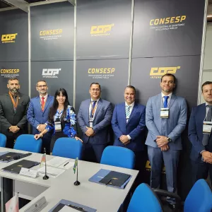 Prodeb participa do COP Internacional e de reunião do Consesp