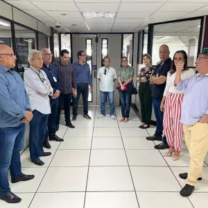 ✌Prodeb recebe visita de equipe da Adab